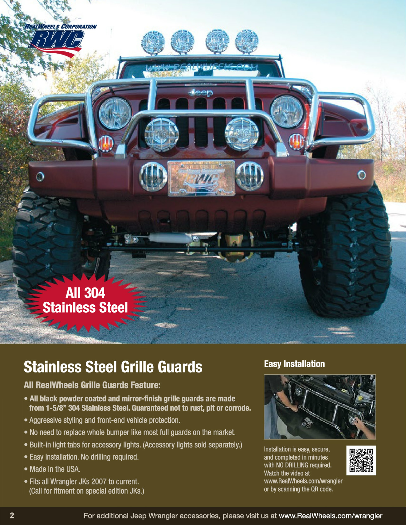 RealWheels Jeep Wrangler JK Accessories Catalog