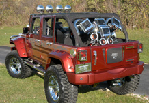 Adventure Jeep Rear View