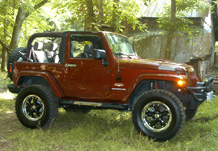 Amanda Martin's JK Side View