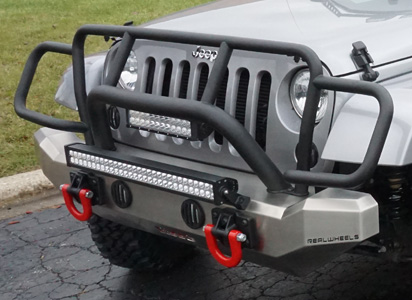 Megaforcer Grille Guard | Jeep Wrangler JK Accessories