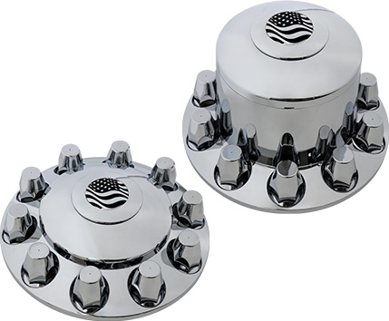 Chrome Plastic Axle Covers with RLF Technology