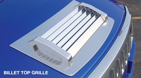 Chrome Plated Billet Top Grille