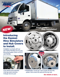 Hino Wheel Cover Flyer