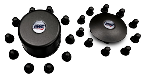 Stainless Steel Medium-Duty Trim Kit with Stealth Black Finish