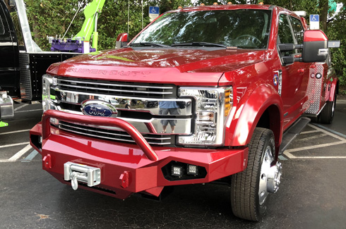 Miller Tow Truck with custom bumper