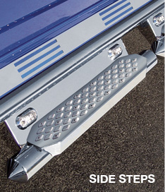 Polished Side Steps