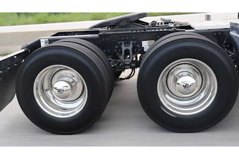 Unitized Rear Cover-Up Hub Cover with RLF Technology in motion