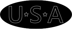 USA Logo Plate for RWC Peterbilt Pedals