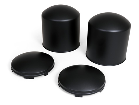 Stealth Black Axle Cover Trim Kit