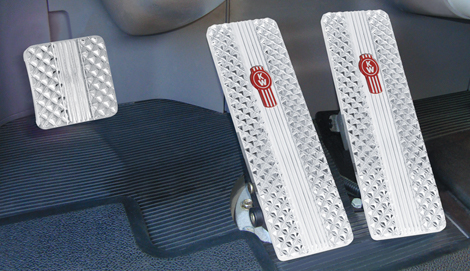 Kenworth T700, T800, W900, T440 & T470 Billet Pedals (1994-2006) available at Kenworth Dealers