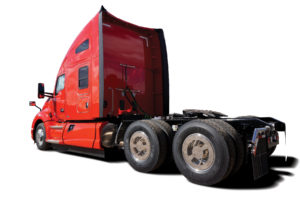 Semi with Aero Covers