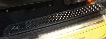 Flat Diamond Cut Black Billet Door Sill Kit