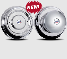 22.5″–24.5″ Stainless Steel Cover-Up Hub Covers