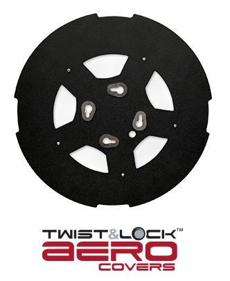 Twist & Lock Aero Black with Window