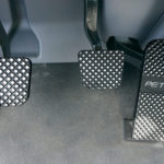 Flat Diamond Cut Black Billet Pedals