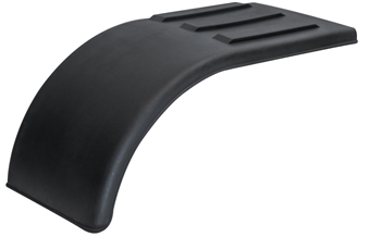Black Half Tandem Fenders