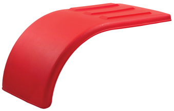 Red Half Tandem Fenders