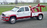 Tow Truck with Cover-up Axle Covers