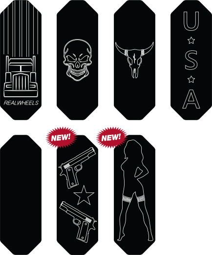 Kenworth Custom Emblem Logo Plates