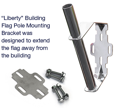 Liberty Building Flag Pole Mounting Bracket