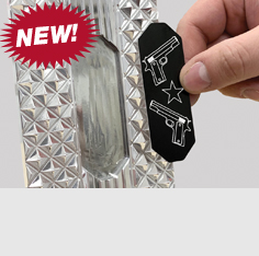 Logo Plates for RWC Kenworth Billet Pedals