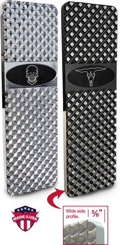 Peterbilt Custom Emblem Billet Pedals