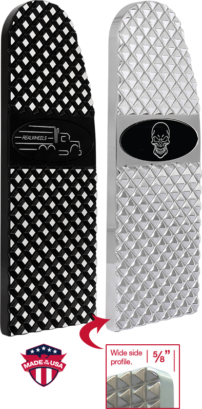 Peterbilt Custom Emblem Billet Pedals