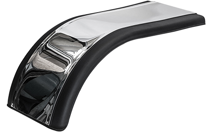 Prestige half tandem fender with mirror finish stainless steel